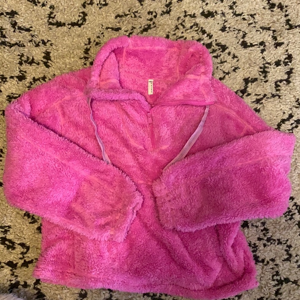COPY - FP Movement, Hot pink, xs pull over sweatshirt